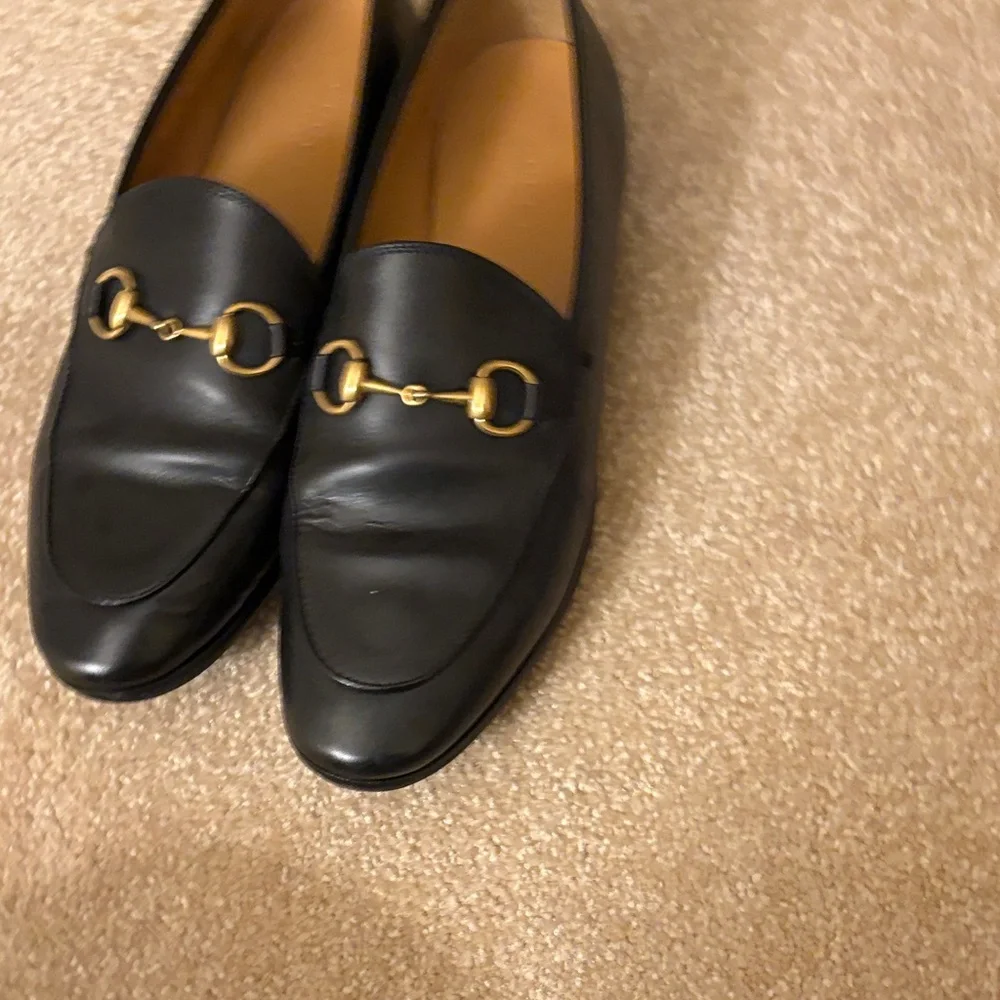 Gucci Jordaan Horsebit Loafers - Picture 4 of 8